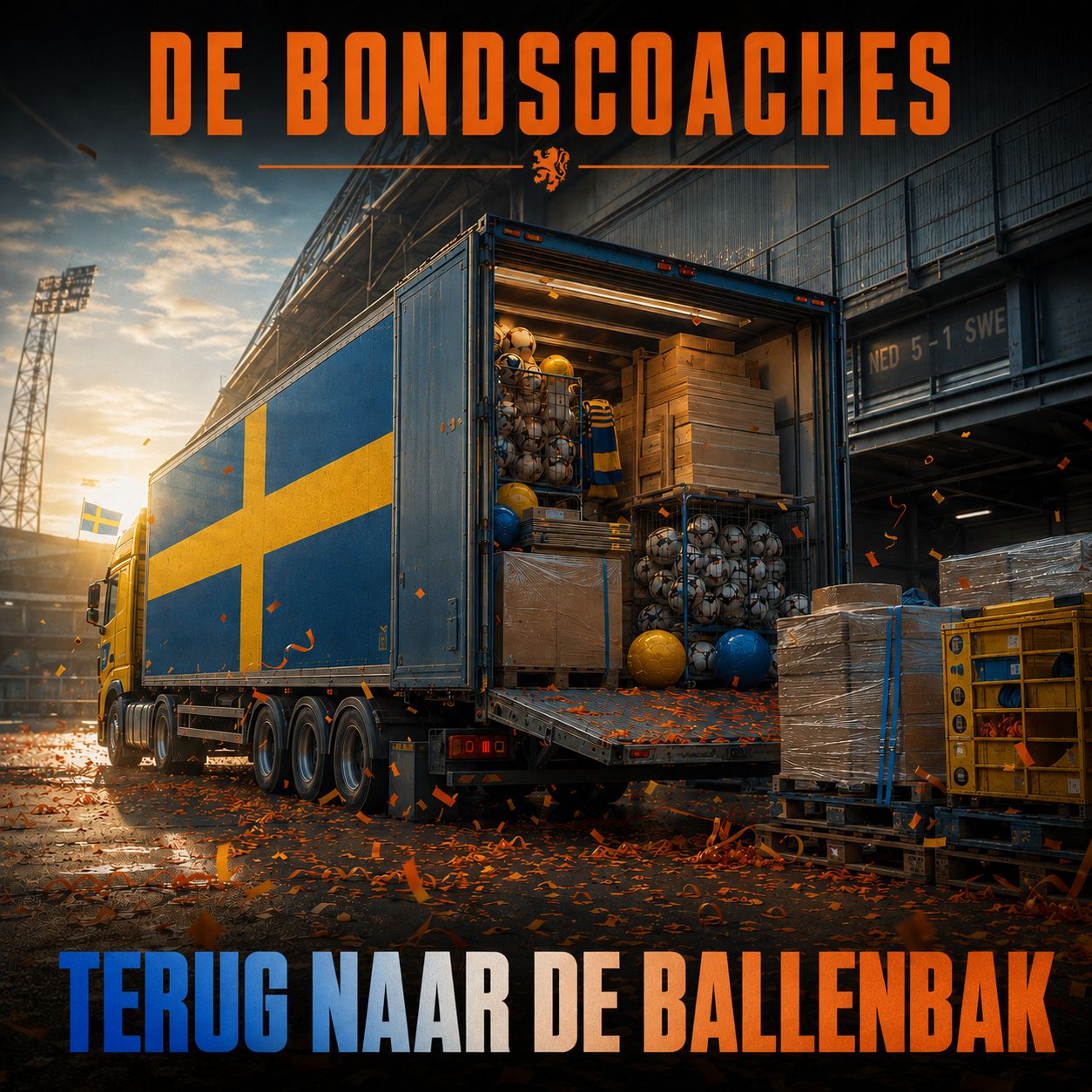 Cover artwork for Terug Naar de Ballenbak by De Bondscoaches